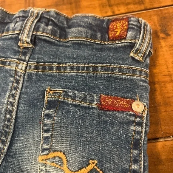 𝅺7 Denim Toddler Jeans - Picture 2 of 5